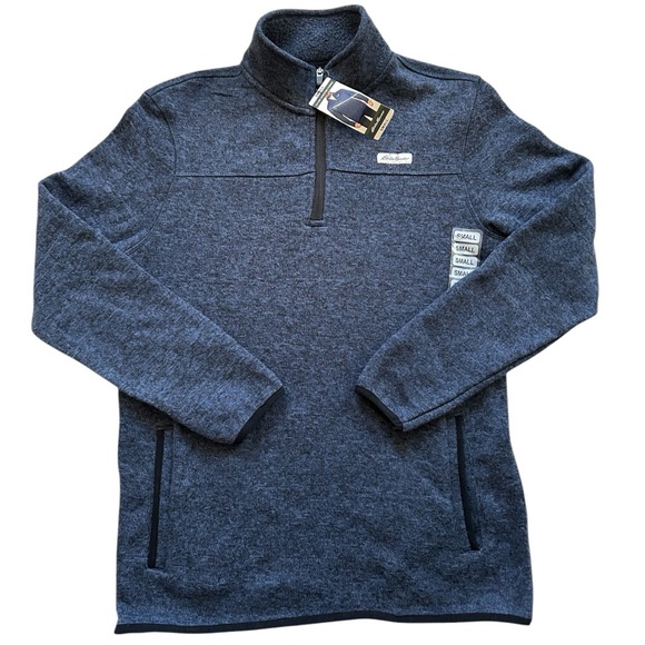 Eddie Bauer Other - NWT Eddie Bauer Men’s Quarter Zip Sweater Fleece Small
